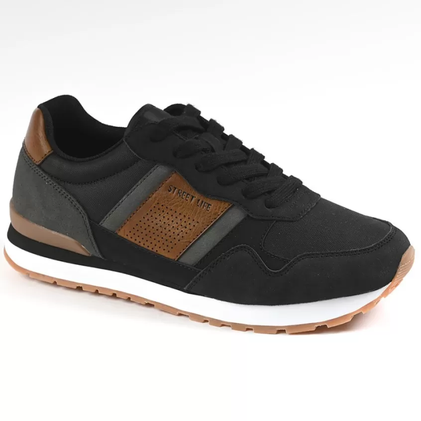 Baskets, Sneakers | STREET LIFE Baskets Homme Noir