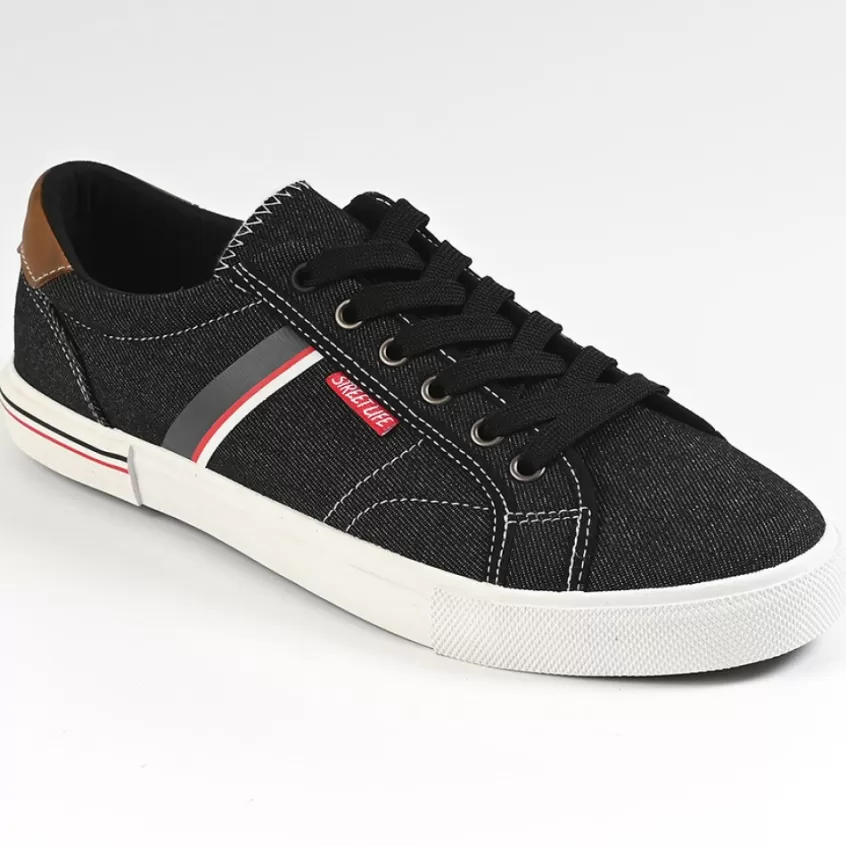 Baskets, Sneakers | STREET LIFE Baskets Homme Noir