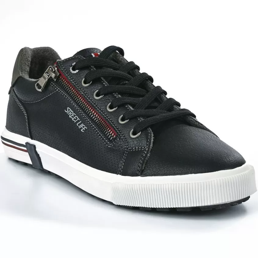 Baskets, Sneakers | STREET LIFE Baskets Homme Noir
