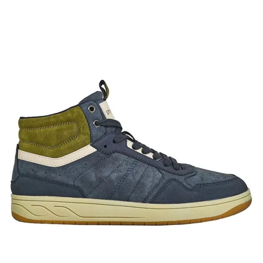 Boots, Bottines | STREET LIFE Baskets Montantes Homme Bleu Marine