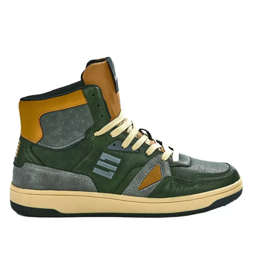 Baskets, Sneakers | STREET LIFE Baskets Montantes Homme Kaki