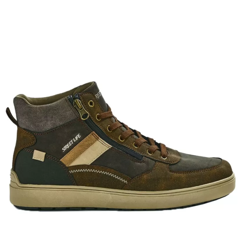 Baskets, Sneakers | STREET LIFE Baskets Montantes Homme Marron