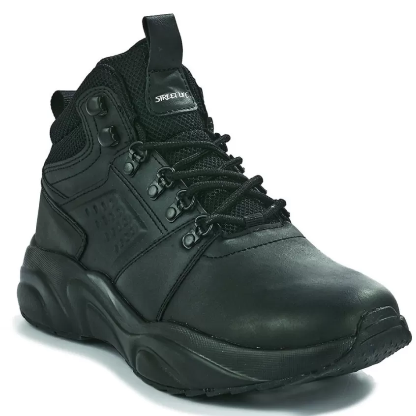 Baskets, Sneakers | STREET LIFE Baskets Montantes Homme Noir