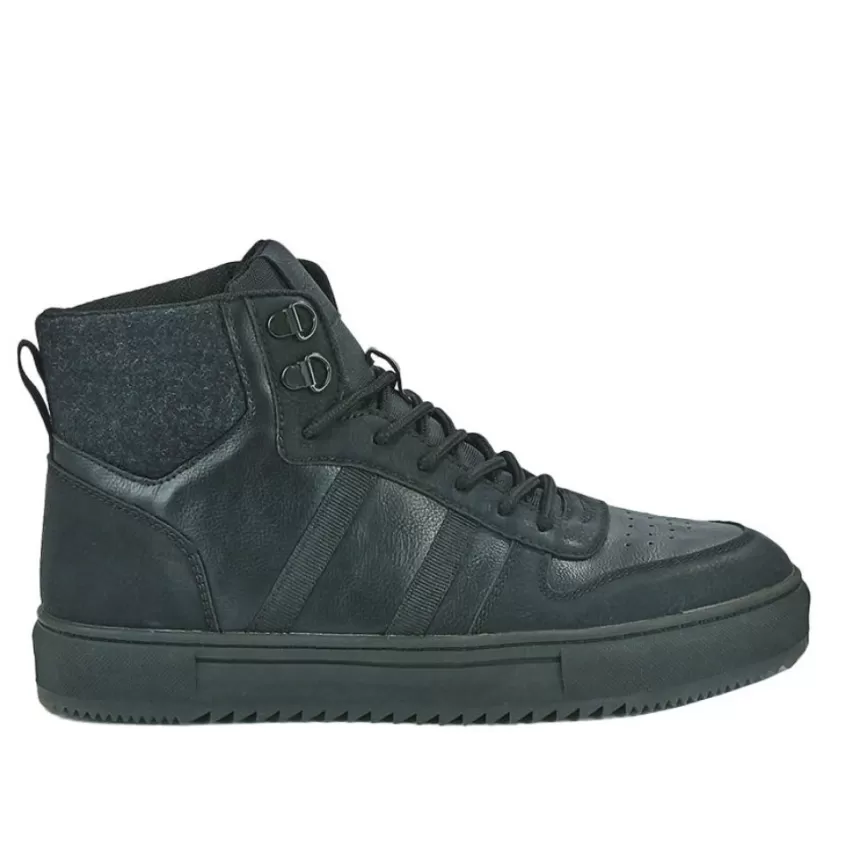Baskets, Sneakers | STREET LIFE Baskets Montantes Homme Noir