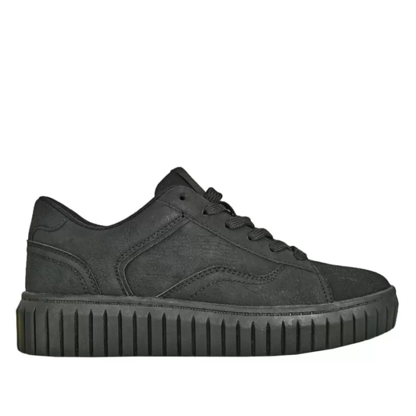 Baskets, Sneakers | STREET LIFE Baskets Plateforme Femme Noir