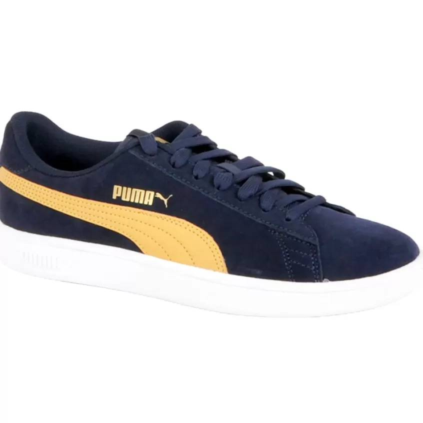 Baskets, Sneakers | PUMA Baskets Tennis Basses Bleu Marine Smash V2