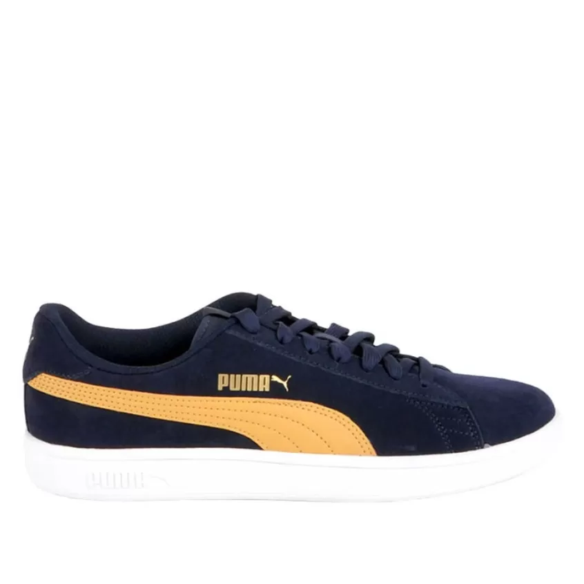 Baskets, Sneakers | PUMA Baskets Tennis Basses Bleu Marine Smash V2