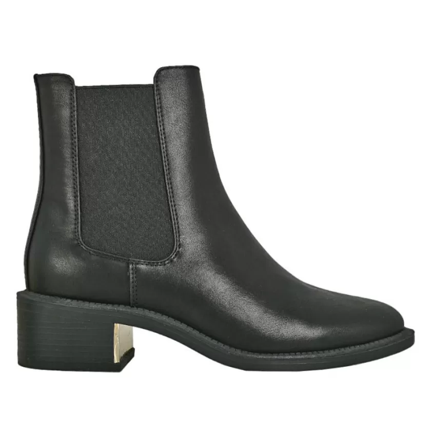 Boots, Bottines | VICE VERSA Boots Chelsea Femme Noir Insert Dore