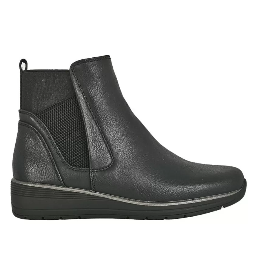 Chaussures Confort | SCALINA Boots Confort Femme Noir Antiderapantes