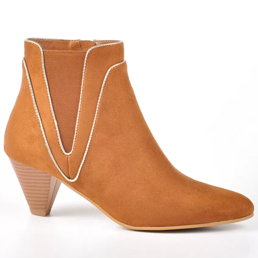 Boots, Bottines | VICE VERSA Boots Femme Camel