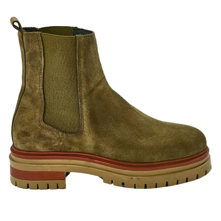 Boots, Bottines | TIPO ALTO Boots Femme Kaki