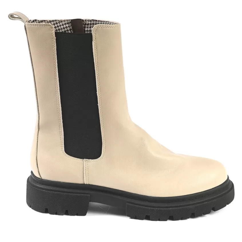 Boots, Bottines | VICE VERSA Boots Femme Ivoire