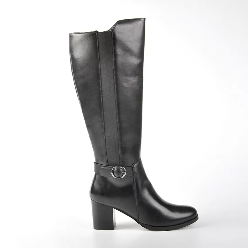 Bottes, Cuissardes | TIPO ALTO Bottes A Talons Avec Elastiques Noir