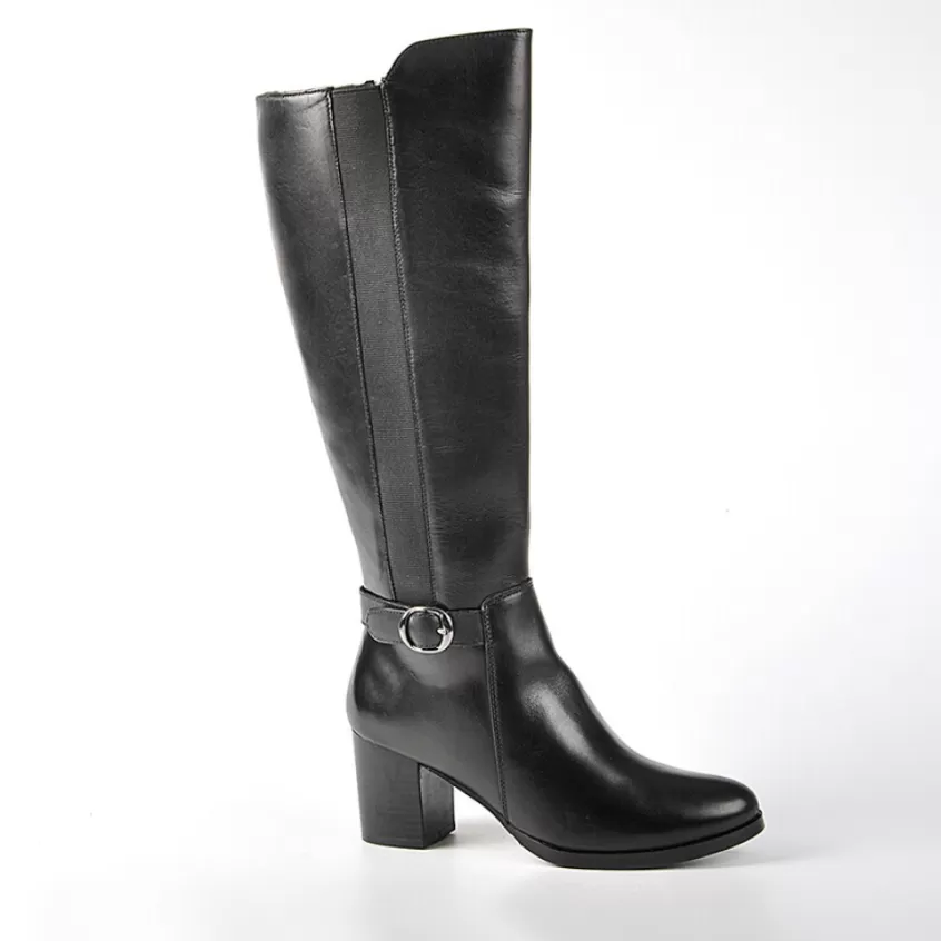 Bottes, Cuissardes | TIPO ALTO Bottes A Talons Avec Elastiques Noir