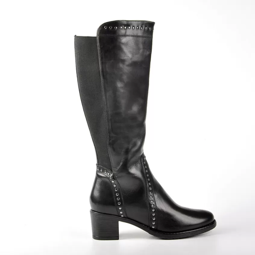 Bottes, Cuissardes | TIPO ALTO Bottes A Talons Avec Elastiques Noir
