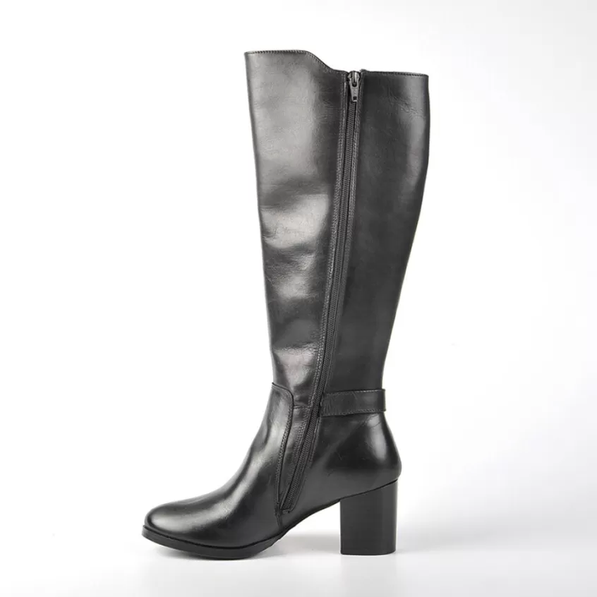 Bottes, Cuissardes | TIPO ALTO Bottes A Talons Avec Elastiques Noir