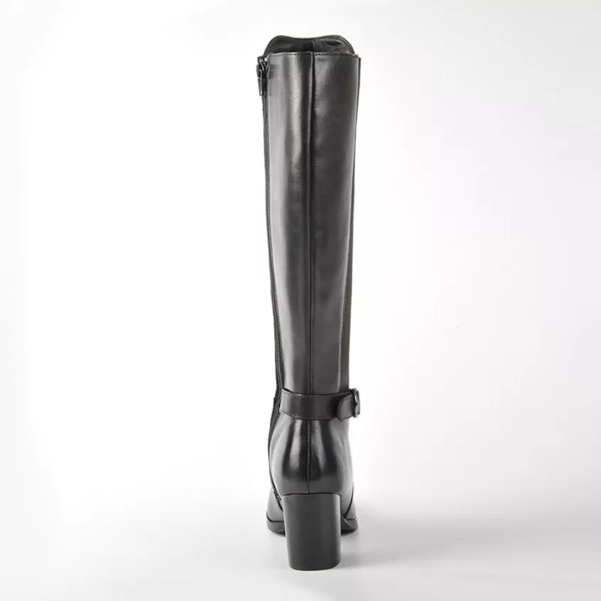 Bottes, Cuissardes | TIPO ALTO Bottes A Talons Avec Elastiques Noir