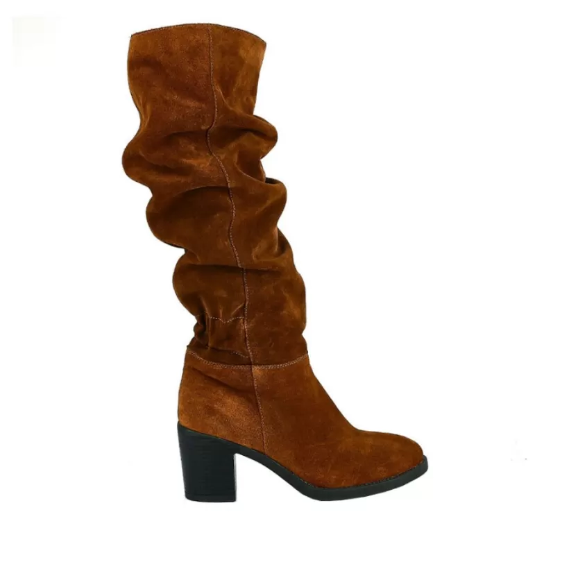 Bottes, Cuissardes | TIPO ALTO Bottes A Talons Femme Camel