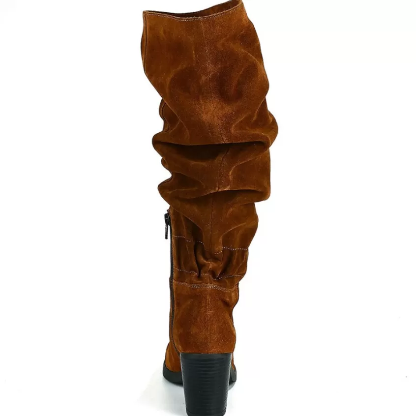 Bottes, Cuissardes | TIPO ALTO Bottes A Talons Femme Camel