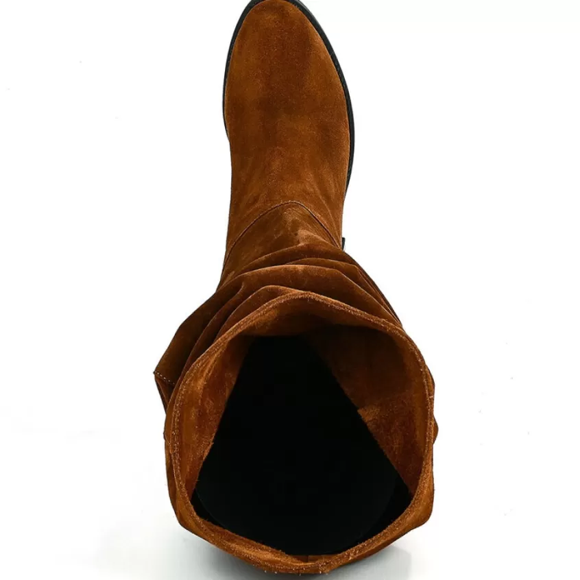 Bottes, Cuissardes | TIPO ALTO Bottes A Talons Femme Camel