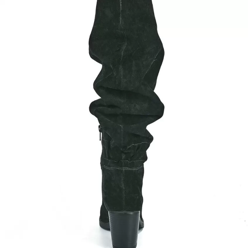 Bottes, Cuissardes | TIPO ALTO Bottes A Talons Femme Noir