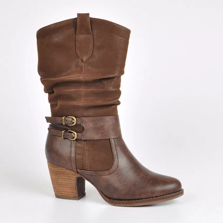 Bottes, Cuissardes | VICE VERSA Bottes A Talons Marron