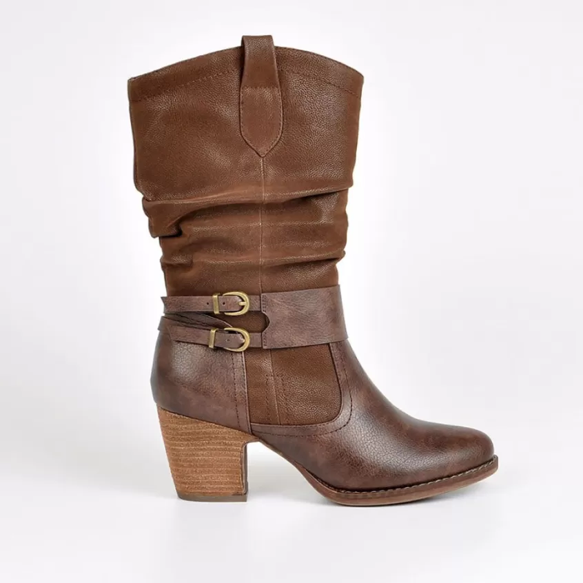 Bottes, Cuissardes | VICE VERSA Bottes A Talons Marron