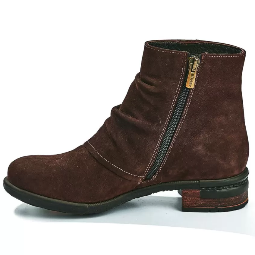 Chaussures Confort | VENUS Bottes Plates Femme Marron