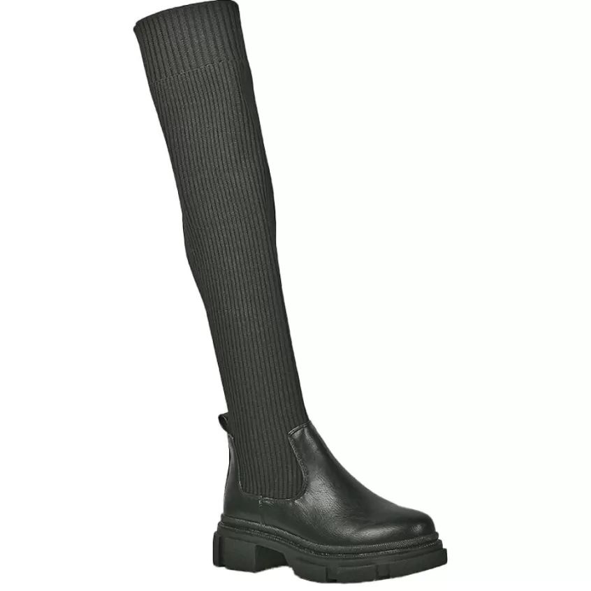 Bottes, Cuissardes | VICE VERSA Bottes Plates Femme Noir