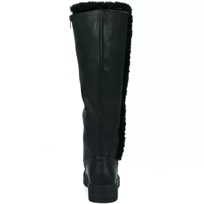 Bottes, Cuissardes | VICE VERSA Bottes Plates Femme Noir