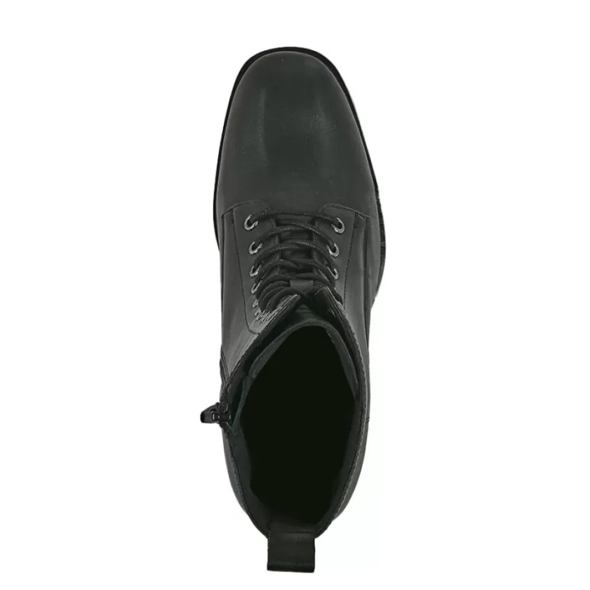 Boots, Bottines | TIPO ALTO Bottines A Lacets Femme Cuir Noir