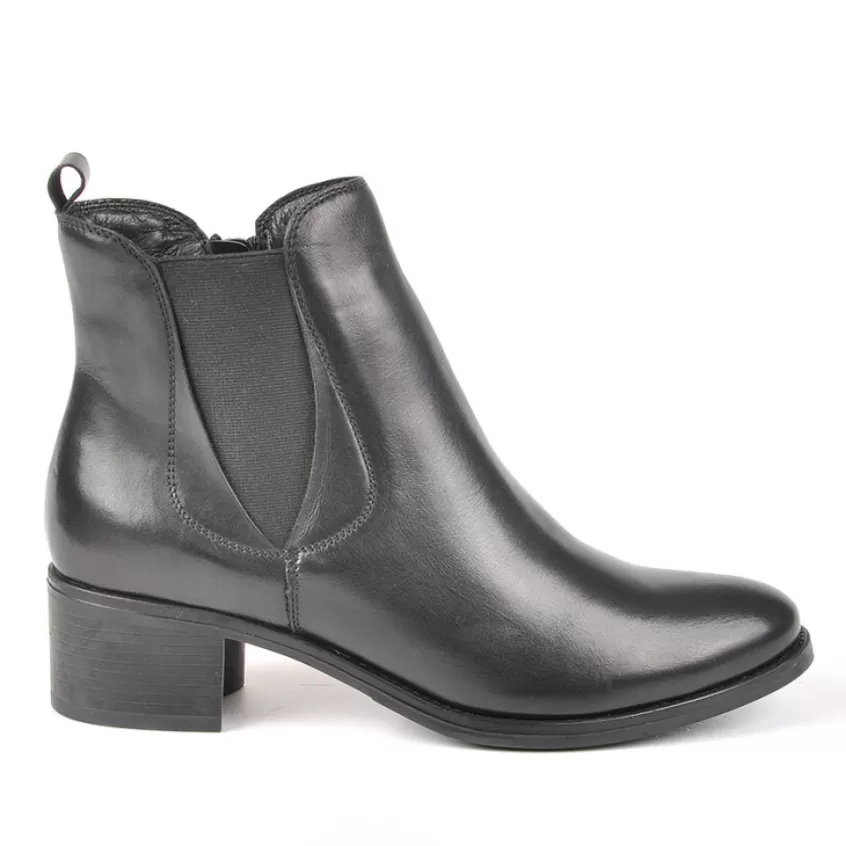 Boots, Bottines | TIPO ALTO Bottines A Talons Avec Elastiques Noir
