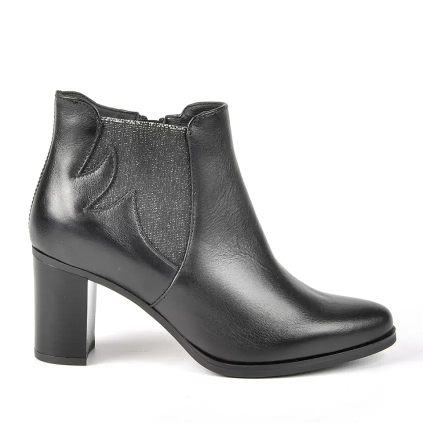 Boots, Bottines | TIPO ALTO Bottines A Talons Avec Elastiques Noir