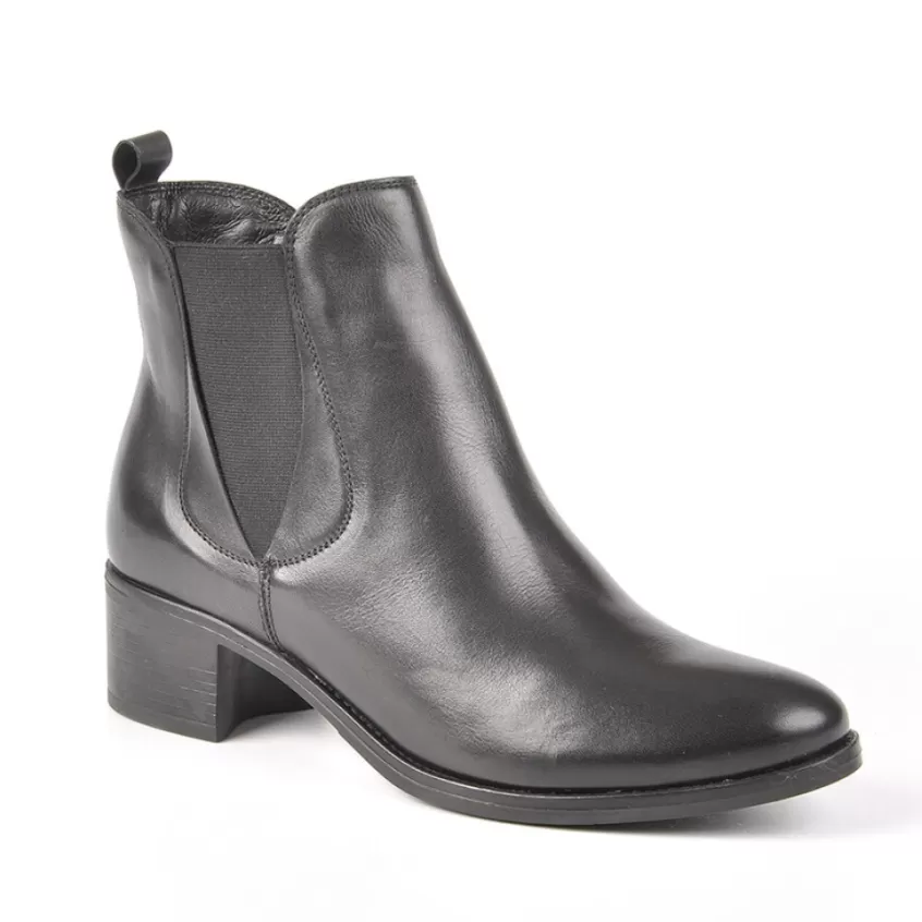 Boots, Bottines | TIPO ALTO Bottines A Talons Avec Elastiques Noir