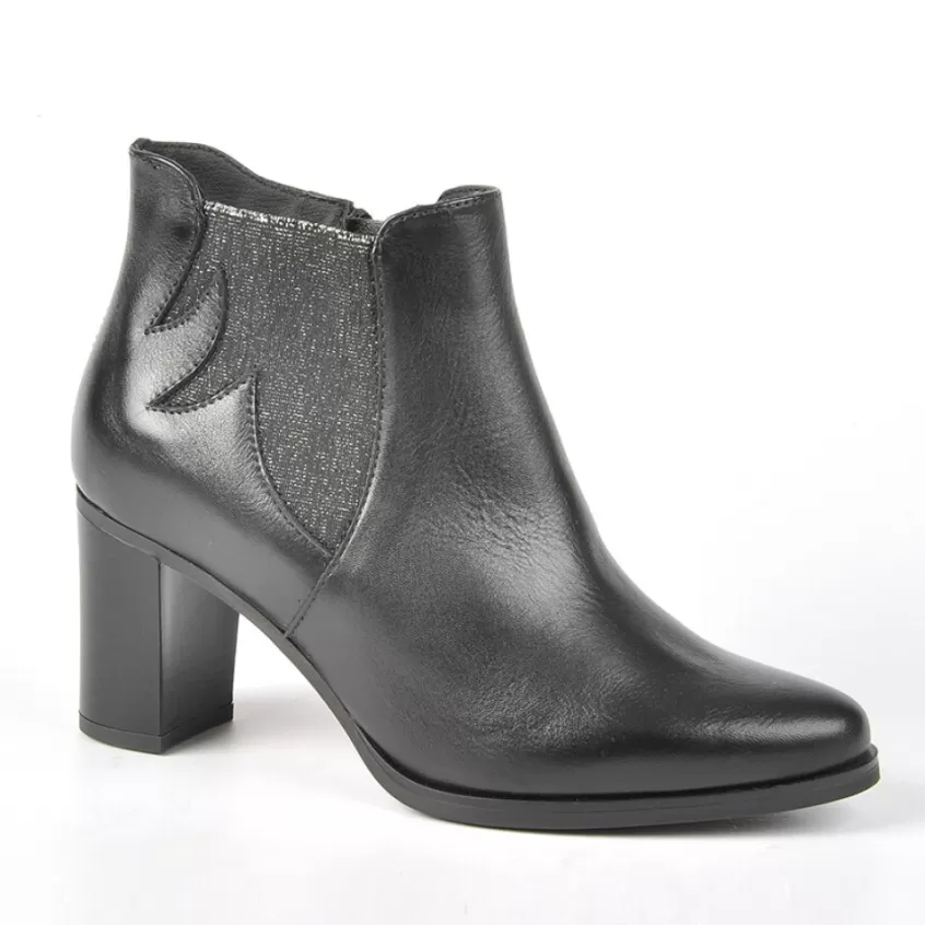 Boots, Bottines | TIPO ALTO Bottines A Talons Avec Elastiques Noir