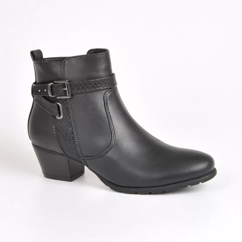 Boots, Bottines | VICE VERSA Bottines A Talons Avec Petits Clous Noir