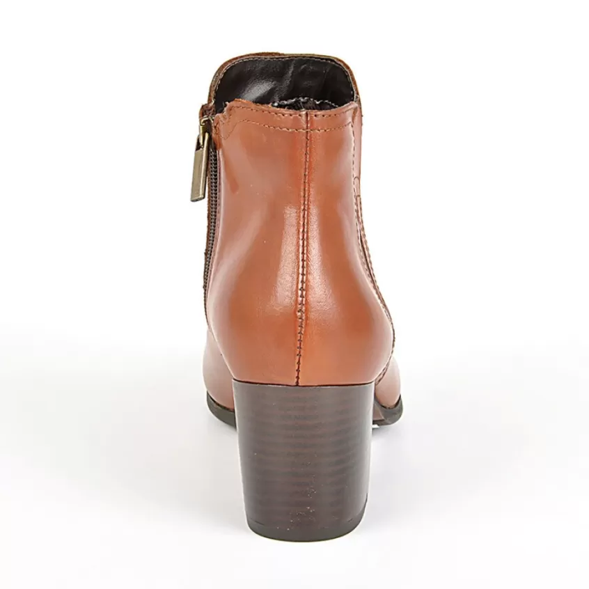 Boots, Bottines | TIPO ALTO Bottines A Talons Femme Avec Elastiques Marron