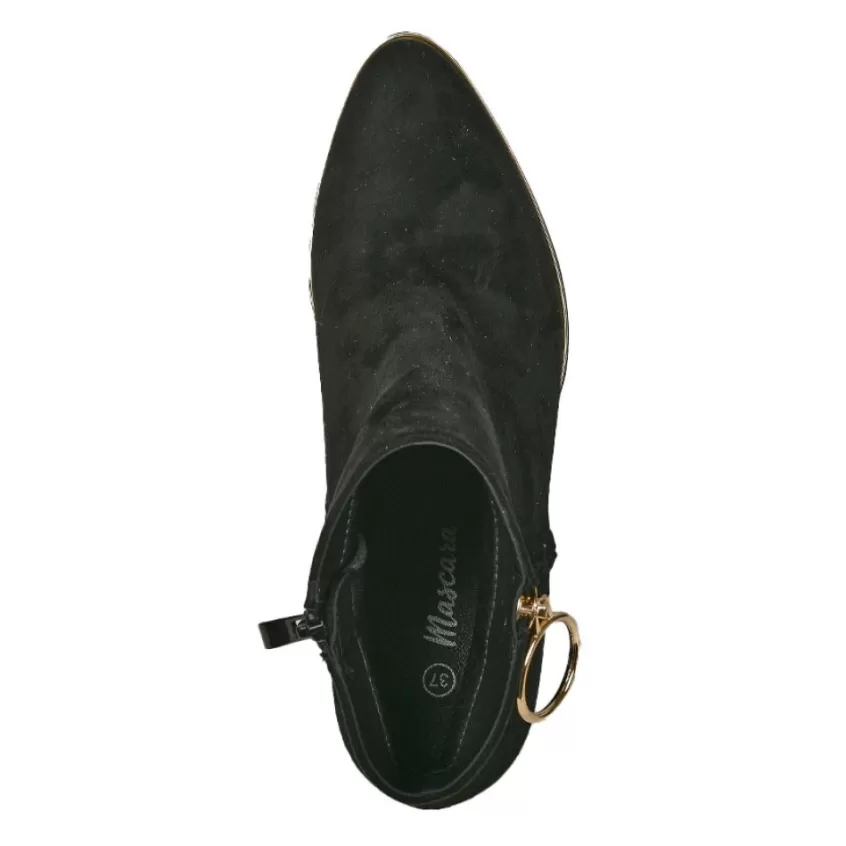 Boots, Bottines | MASCARA Bottines A Talons Femme Avec Zip Decoratif Noir
