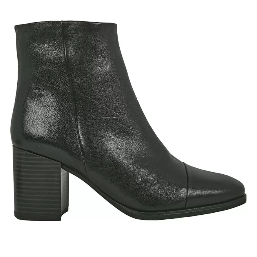 Boots, Bottines | TIPO ALTO Bottines A Talons Femme Cuir Noir