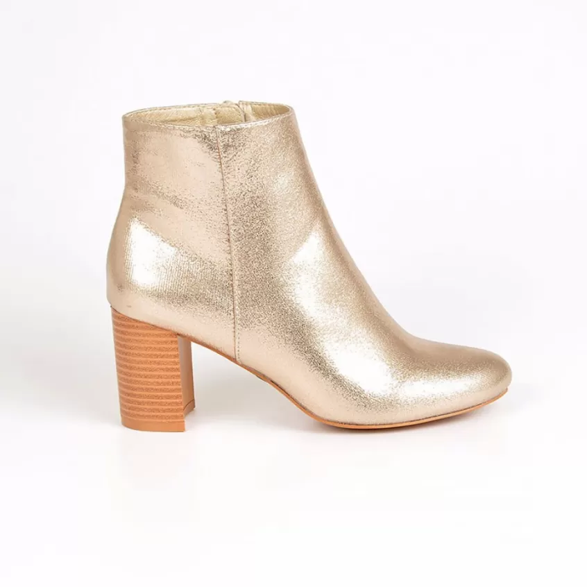 Boots, Bottines | MASCARA Bottines A Talons Femme Dore