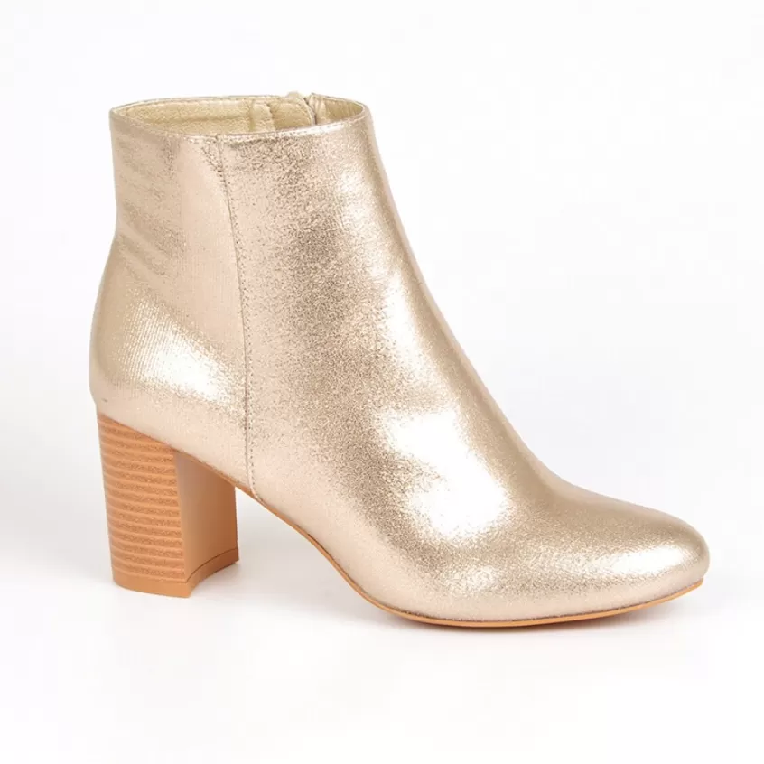 Boots, Bottines | MASCARA Bottines A Talons Femme Dore