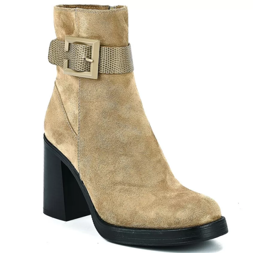 Boots, Bottines | MASCARA Bottines A Talons Femme Beige