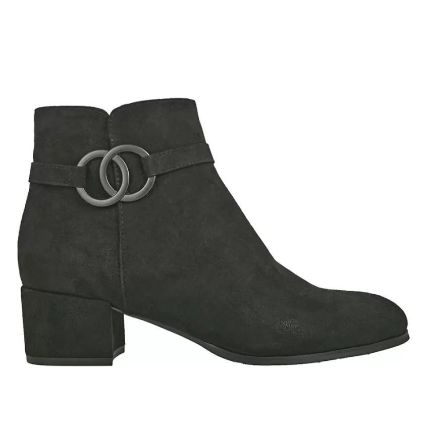 Boots, Bottines | VICE VERSA Bottines A Talons Femme Noir A Boucle