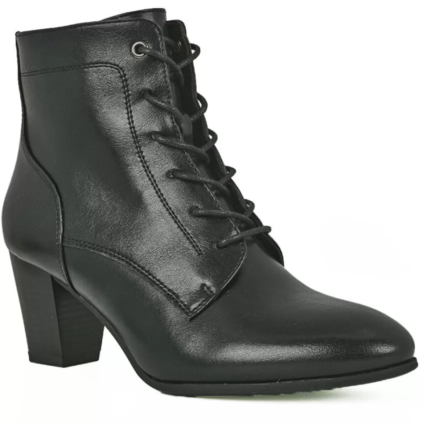 Boots, Bottines | MASCARA Bottines A Talons Femme Noir Avec Fermeture Eclair