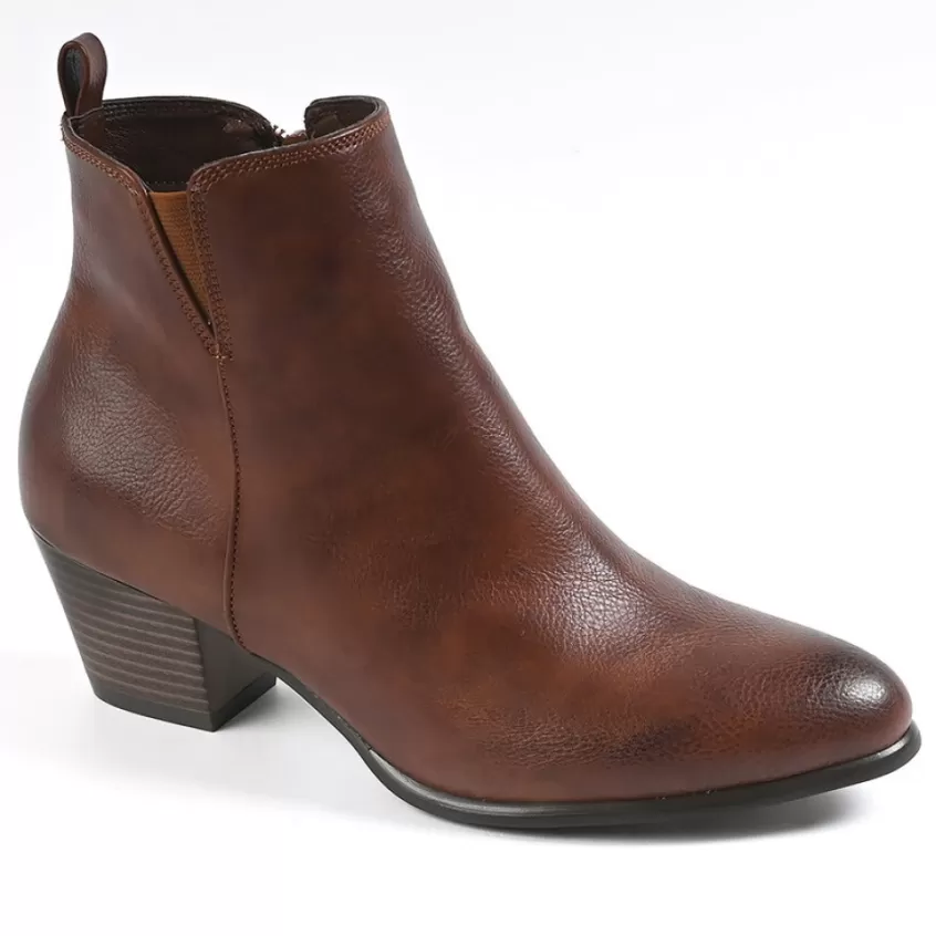 Boots, Bottines | VICE VERSA Bottines A Talons Femme Marron