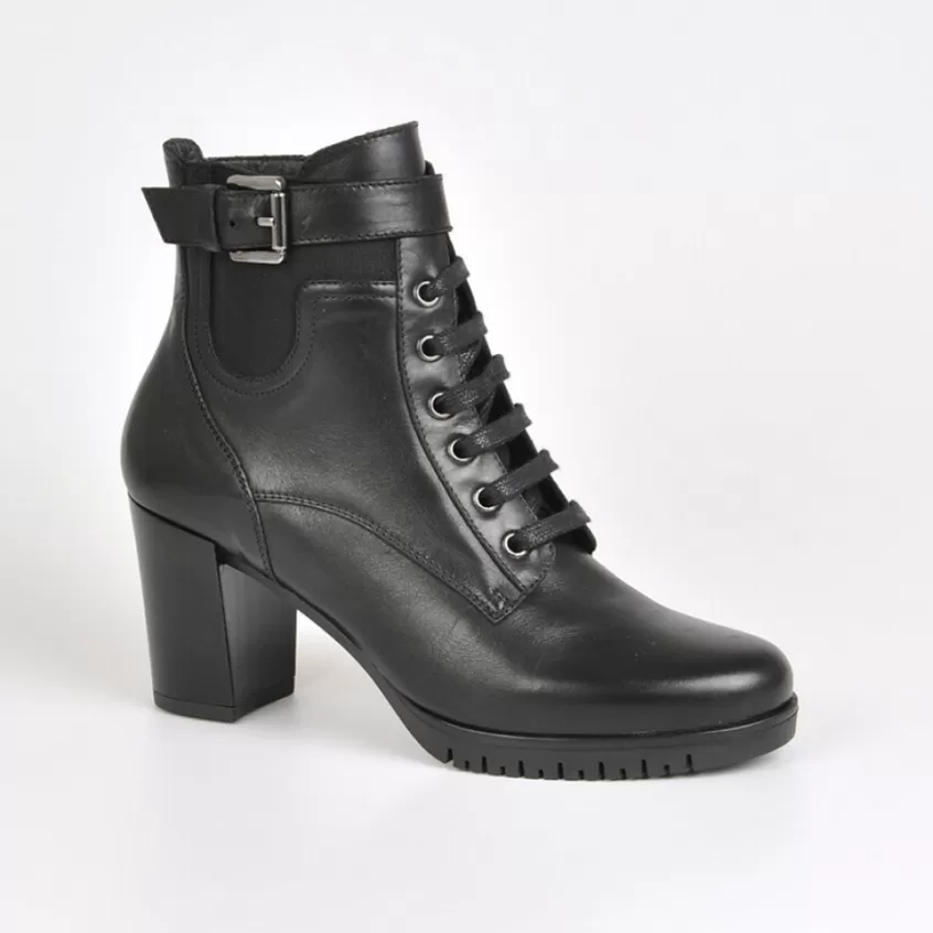 Boots, Bottines | TIPO ALTO Bottines A Talons Semelles Crantees Noir