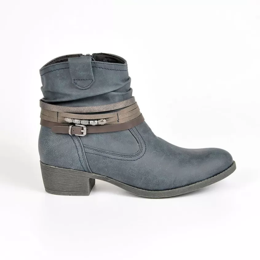 Boots, Bottines | VICE VERSA Bottines A Talons Bleu