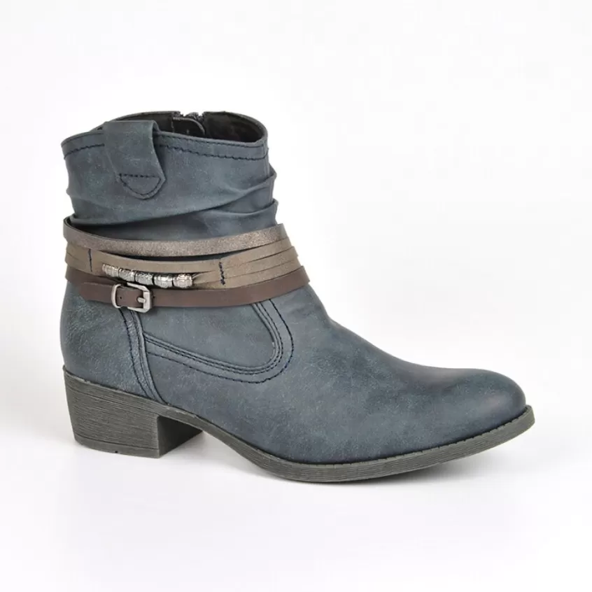 Boots, Bottines | VICE VERSA Bottines A Talons Bleu