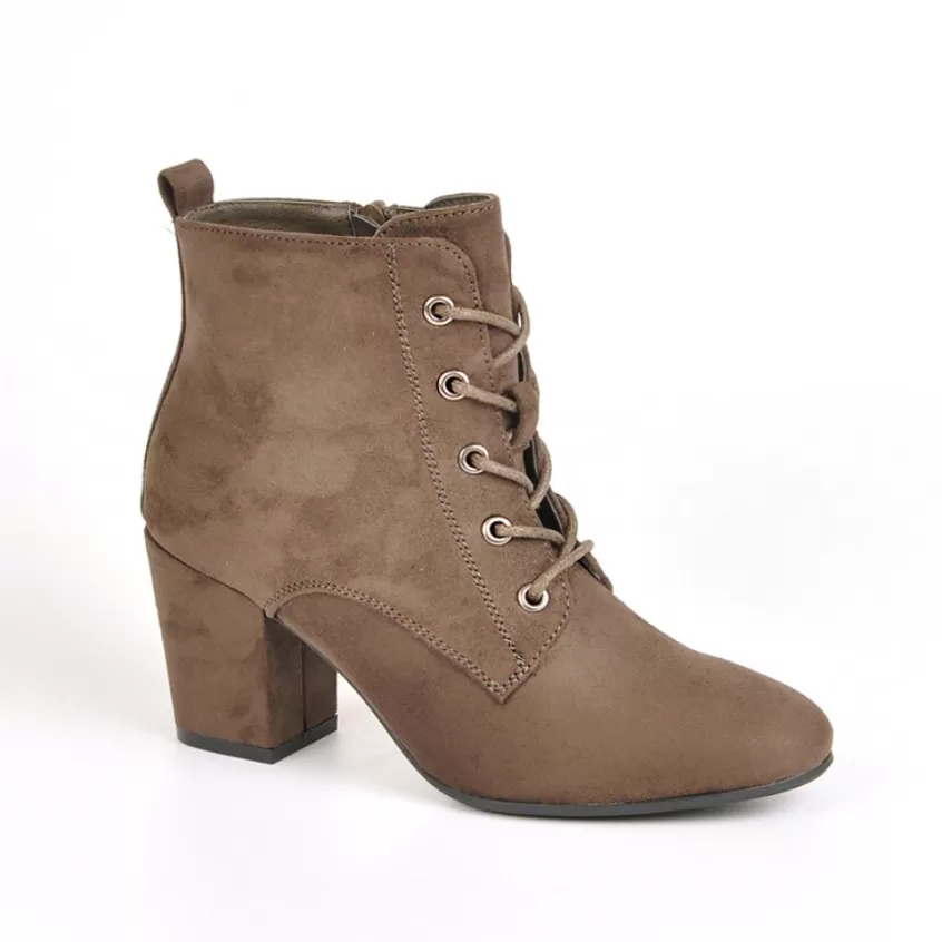 Boots, Bottines | VICE VERSA Bottines A Talons Kaki