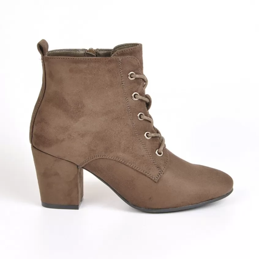 Boots, Bottines | VICE VERSA Bottines A Talons Kaki
